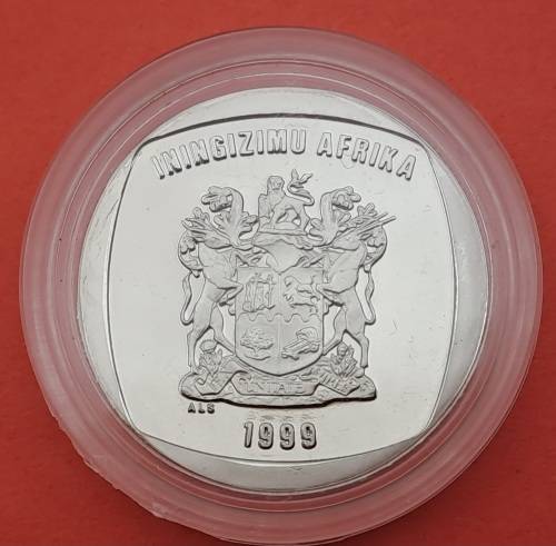 1999 ININGIZIMU AFRIKA PROOF R5 in Capsule.