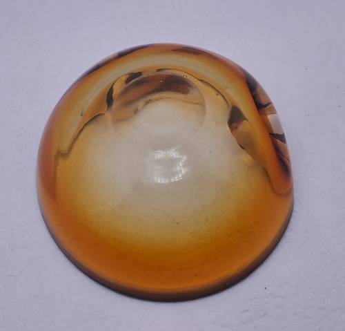 Murano Glass Bowl -Ashtray 5cm x13cm x 13cm.