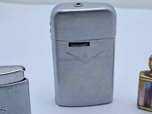 3 Vintage Ronson Lighters -Not Serviced -Not Tested