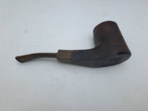 5 Used Vintage smoking Pipes with wooden stand-1 Antique Petersons System Pipe with sterling silver