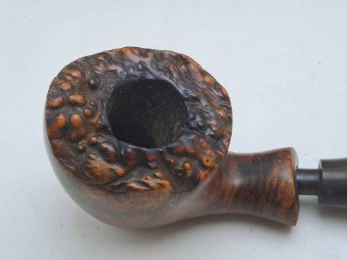 5 Used Vintage smoking Pipes with wooden stand-1 Antique Petersons System Pipe with sterling silver