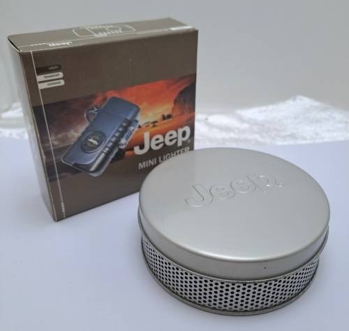 Unused Jeep Mini Lighter- Mini Briquet still in Packaging Just needs Gas