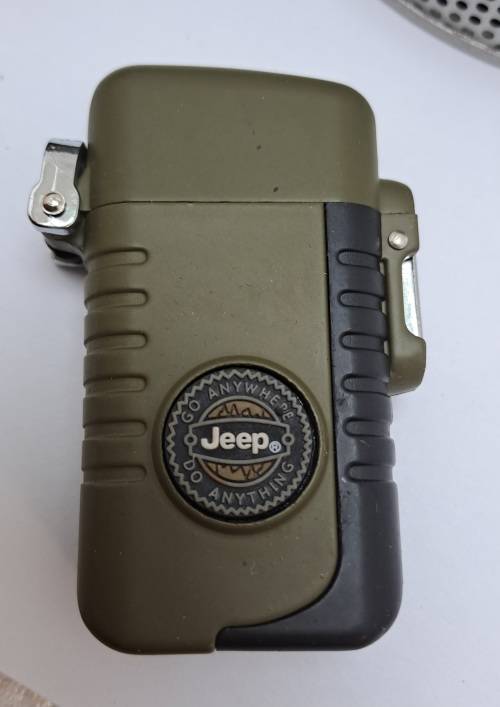 Unused Jeep Mini Lighter- Mini Briquet still in Packaging Just needs Gas