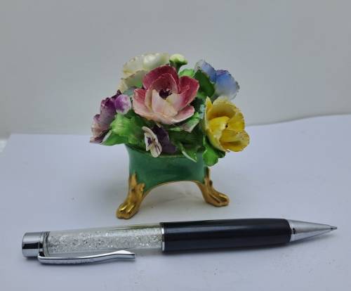 Antique / Vintage Crown Staffordshire porcelain Bouquet of Flowers(Posy)- See Condition.