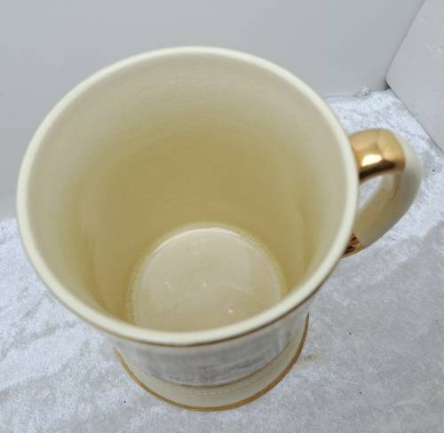 Vintage Arthur Wood Porcelain Tankard No 3752 Mary and the Fat Boy.