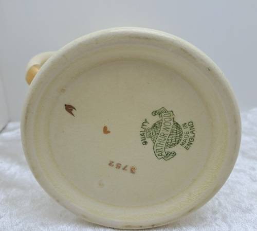 Vintage Arthur Wood Porcelain Tankard No 3752 Mary and the Fat Boy.