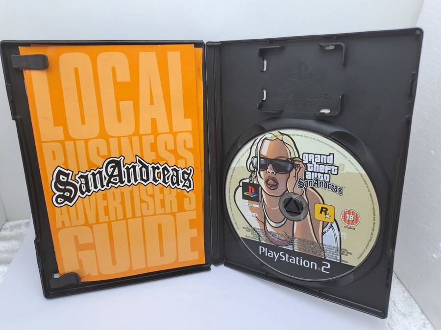 Pre-Owned `Grand Theft Auto-San Andreas`  for Playstation 2 ( PS2)