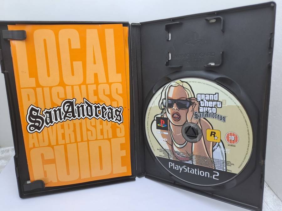 Pre-Owned `Grand Theft Auto-San Andreas`  for Playstation 2 ( PS2)
