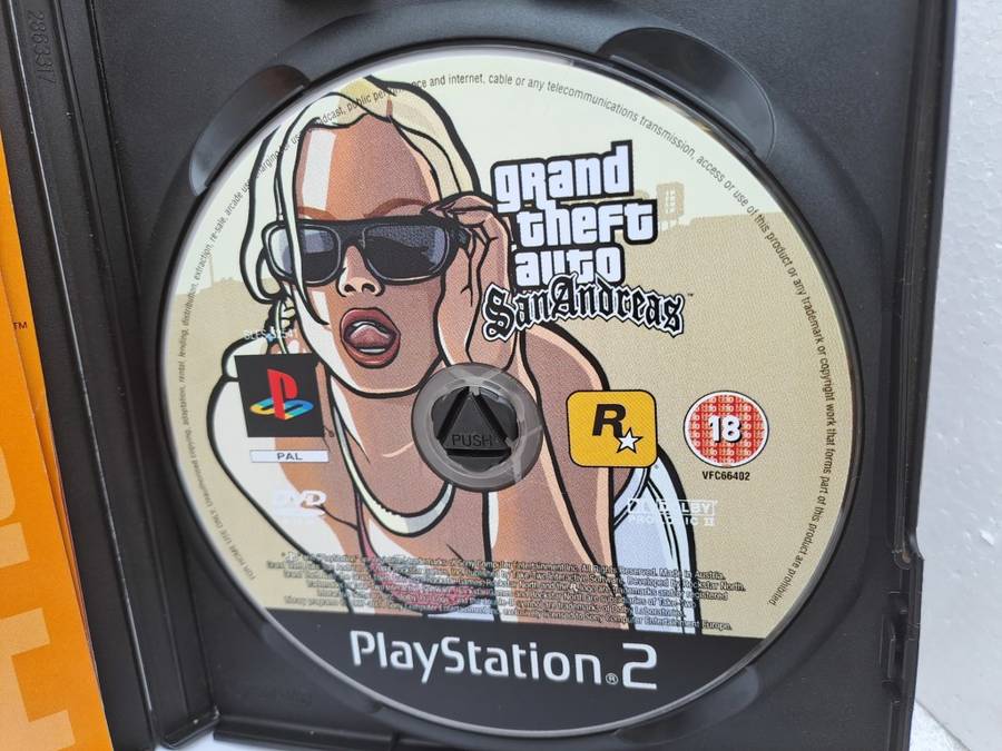 Pre-Owned `Grand Theft Auto-San Andreas`  for Playstation 2 ( PS2)