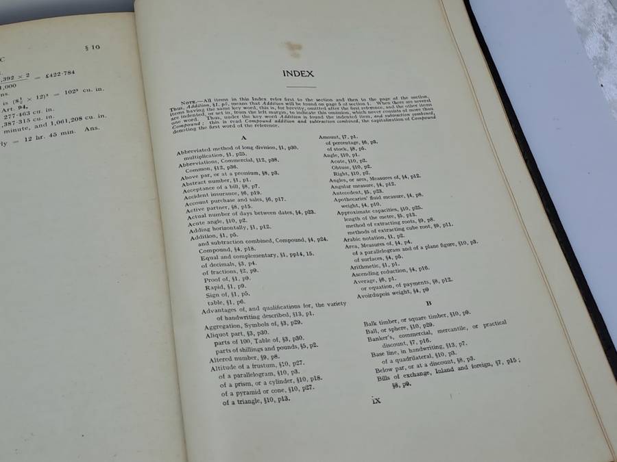 ANTIQUE BOOK 1914: I.C.S Reference Library 52