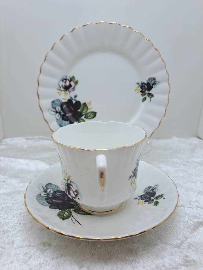 Vintage Hostess Tableware Fine Bone China Trio Made in England