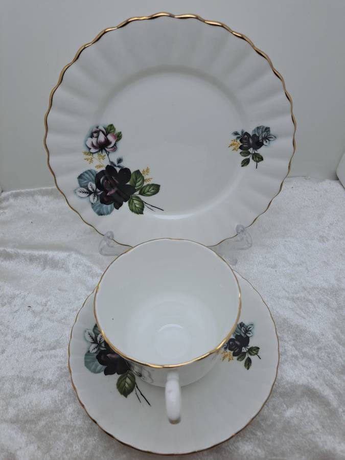 Vintage Hostess Tableware Fine Bone China Trio Made in England