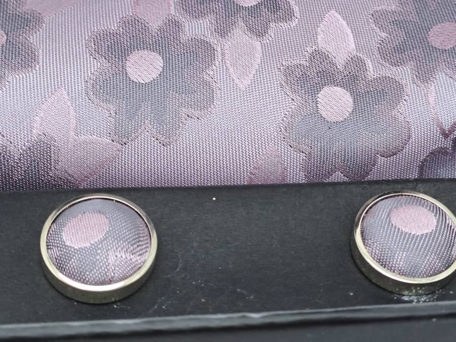 Unused - LANCETTI Italian Designer Tie, Design Hanky & Cufflinks Gift Set -Boxed