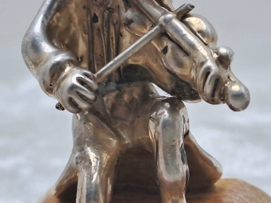 3 Ben-Zion Sterling Silver .925 Figurines -Isreal (2 was repaired)