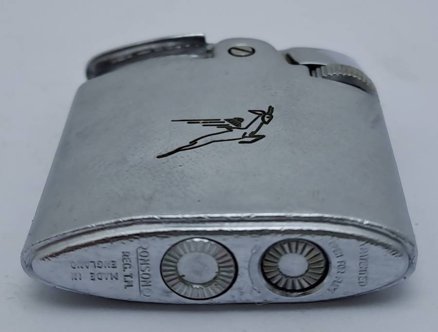 Vintage Ronson Lighter S.A.A Logo -made in England -Not tested