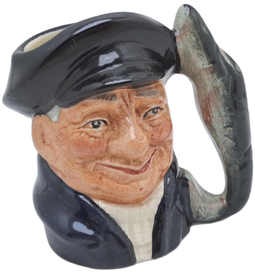 Vintage 1967 Royal Doulton D.6652 `Lobster Man` Toby Jug- 8cm