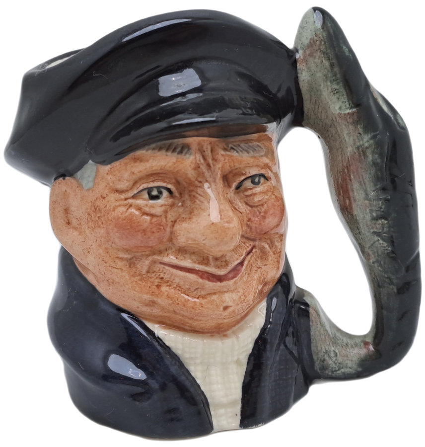 Vintage 1967 Royal Doulton D.6652 `Lobster Man` Toby Jug- 8cm