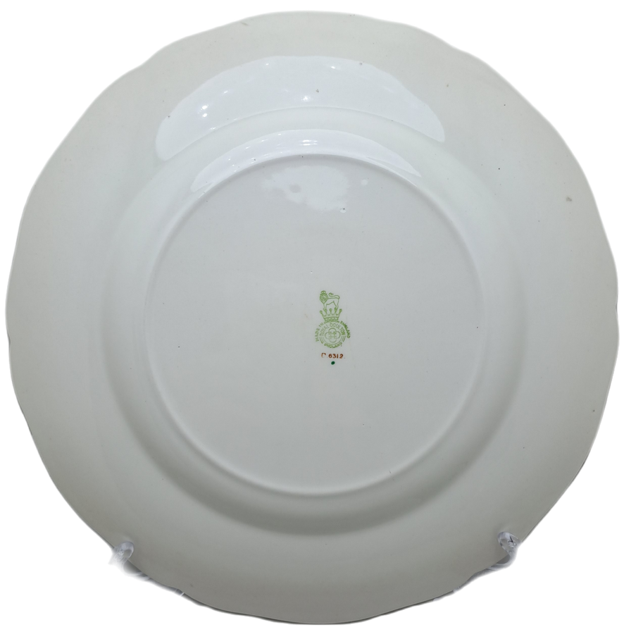 Vintage  C1949 Royal Doulton D.6341 ``Poppies in a Cornfield`` Plate- 26,4cm