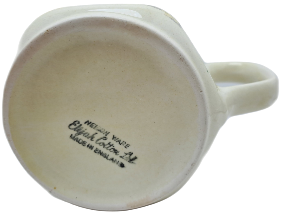 Vintage Nelson Ware Elijah Cotton Ltd Jug -Coaching Scene -Made in England - 10cmx15,5cmx10,5cm