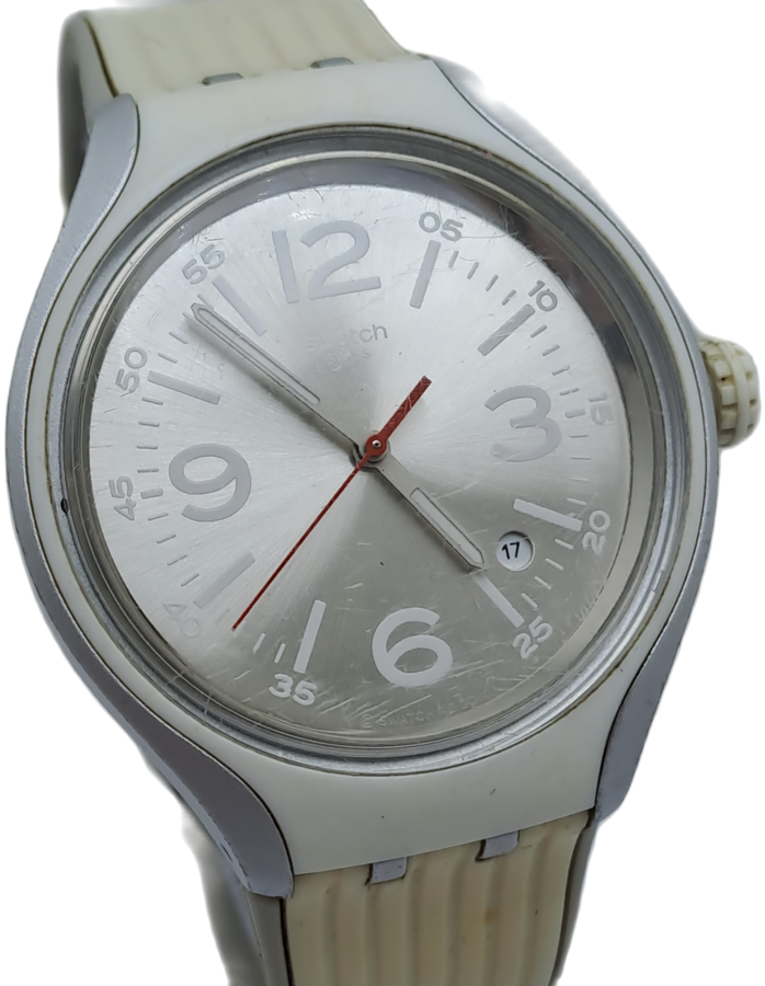 Pre-Owned Swiss Made Swatch Watch 446 -NOT WORKING- Silicon read More