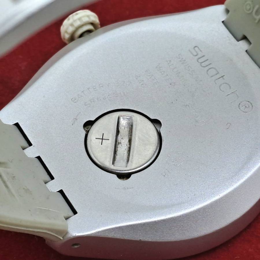 Pre-Owned Swiss Made Swatch Watch 446 -NOT WORKING- Silicon read More