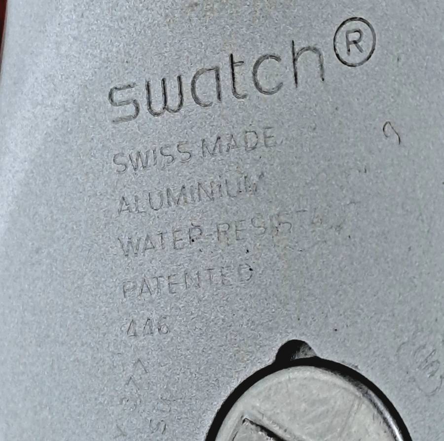 Pre-Owned Swiss Made Swatch Watch 446 -NOT WORKING- Silicon read More