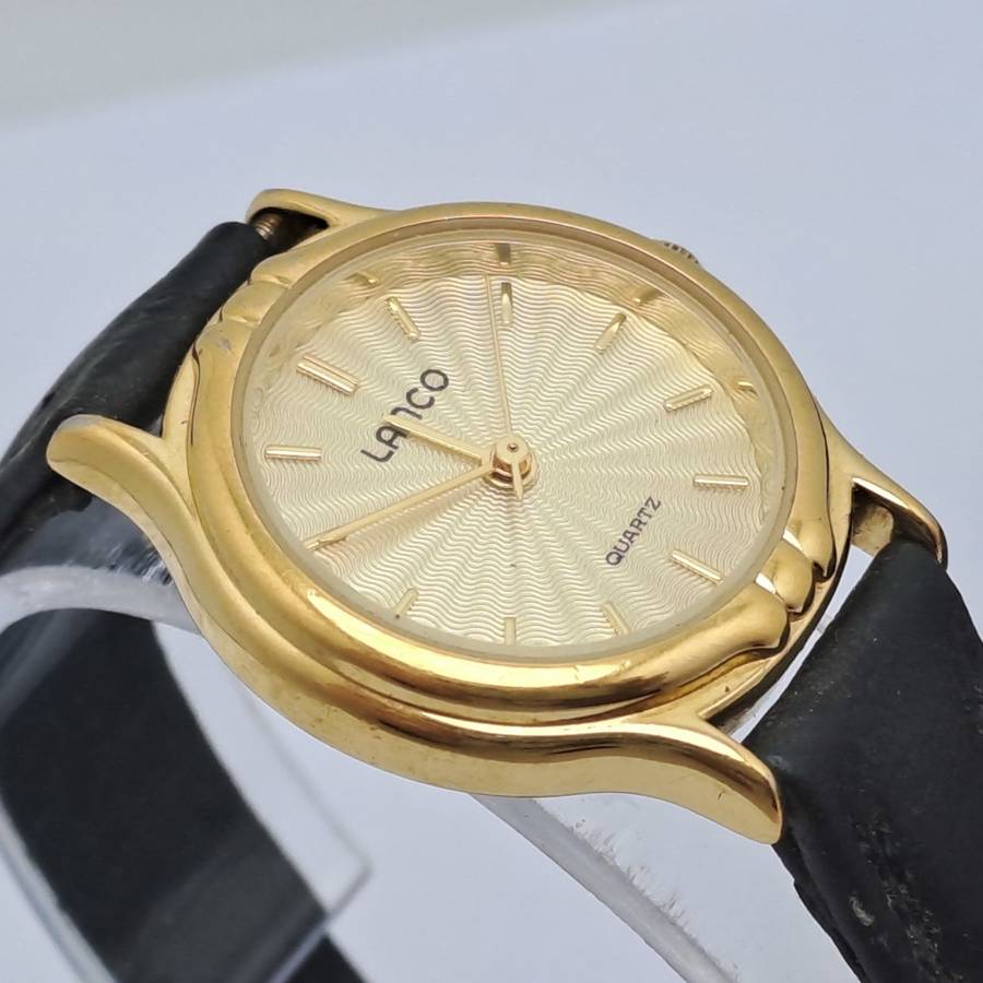 Pre-owned Ladies lanco L165-1277 Quartz Watch -Working -Boxed
