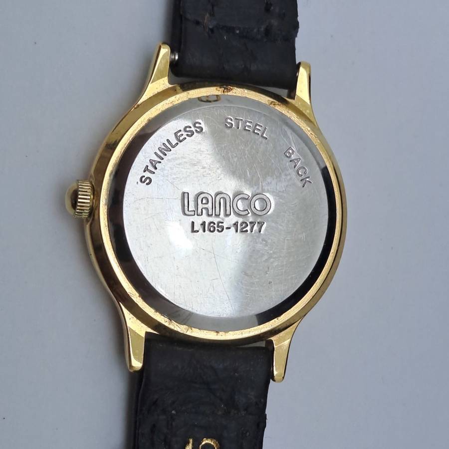 Pre-owned Ladies lanco L165-1277 Quartz Watch -Working -Boxed