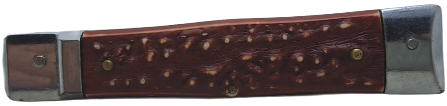 Pre-Owned Flick Folding Knife made in Japan Stainless steel Blade.