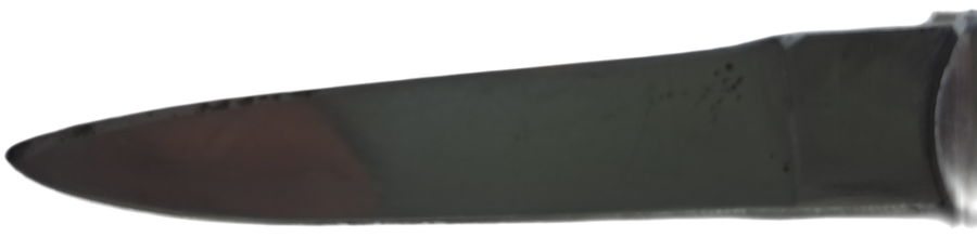 Pre-Owned Flick Folding Knife made in Japan Stainless steel Blade.