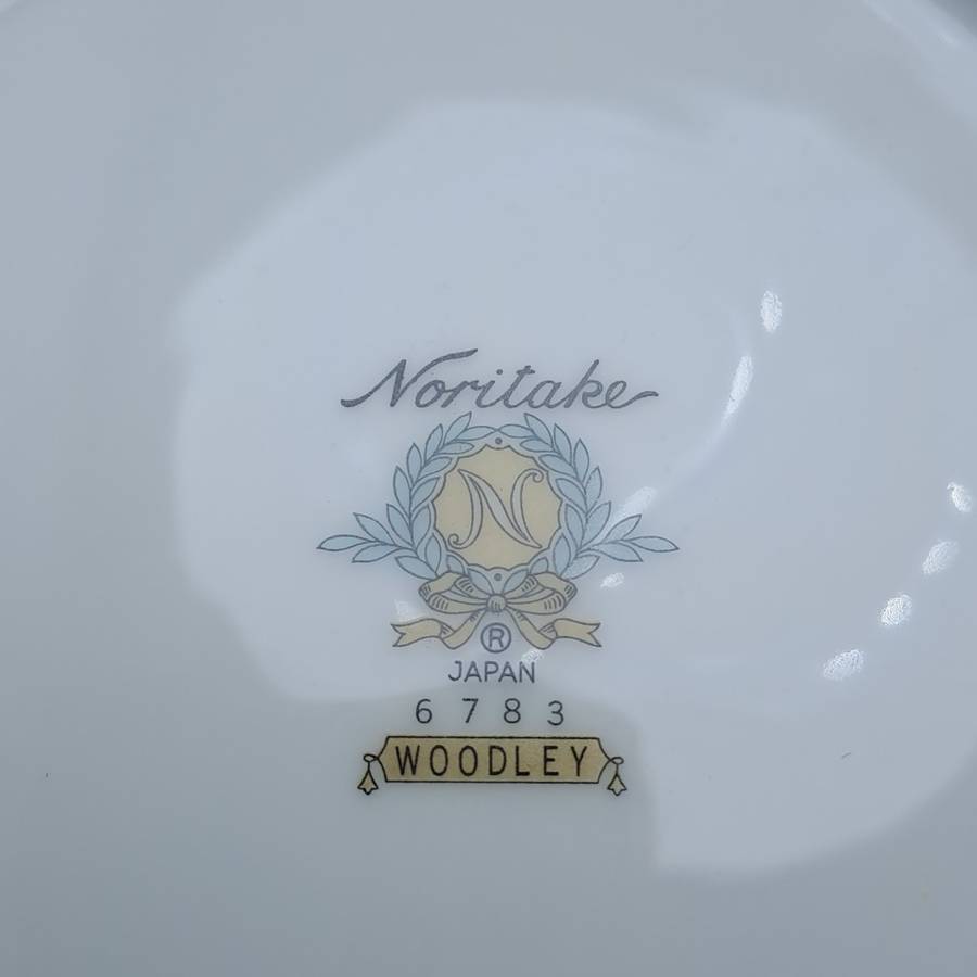 Vintage 1966-73 Noritake WOODLEY 6783 Trio- Japan (6 Available)