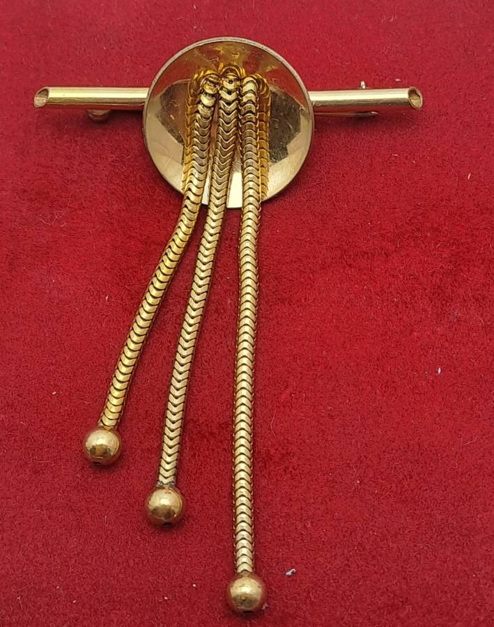 Vintage Forstner Signed 1/20 12kt Gold Filled Pin Brooch
