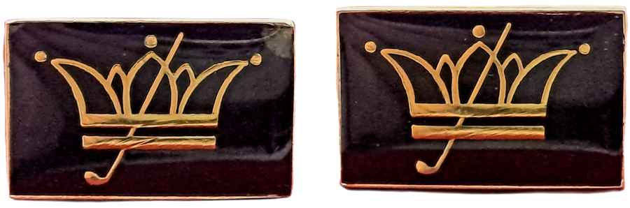 A Pair of Vintage Golf? - Cufflinks - No Box