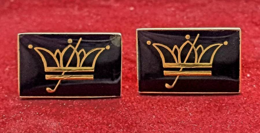 A Pair of Vintage Golf? - Cufflinks - No Box