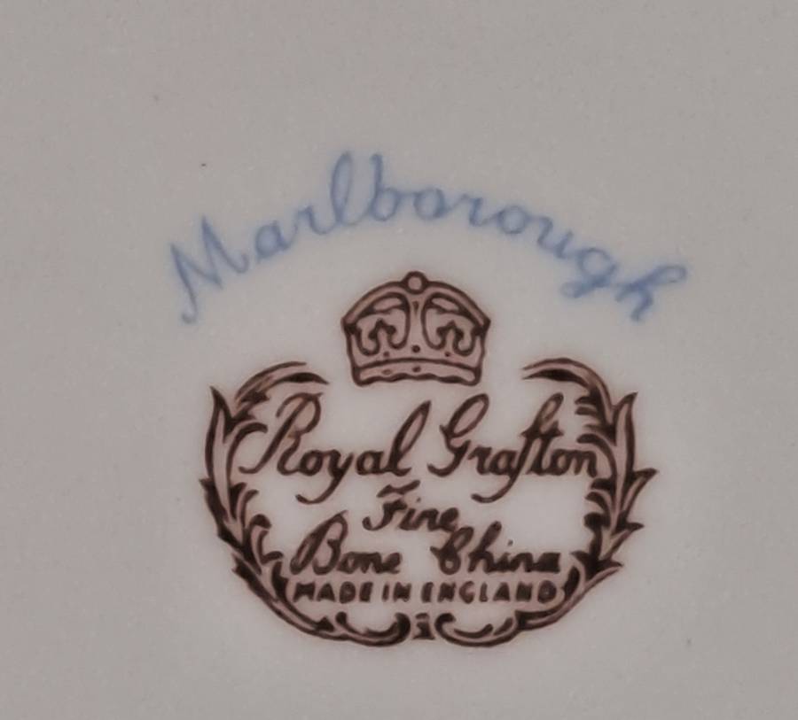 Replacement Vintage Royal Grafton MARLBOROUGH Tea Cake Plate -Fine Bone China (2 Available)