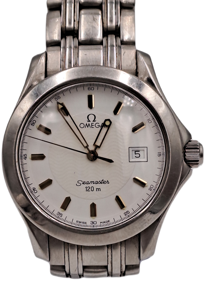Pre-0wned 1990`s Omega Seamaster 120m Mens Quartz watch -Very Good Condition