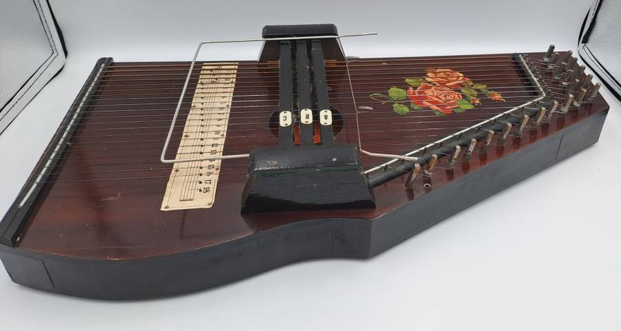 Antique Rosen Autoharp Circa 1888 by Charles Zimmerman -Made in Germany