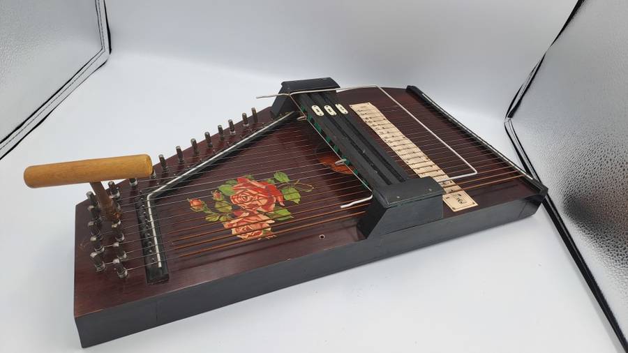 Antique Rosen Autoharp Circa 1888 by Charles Zimmerman -Made in Germany