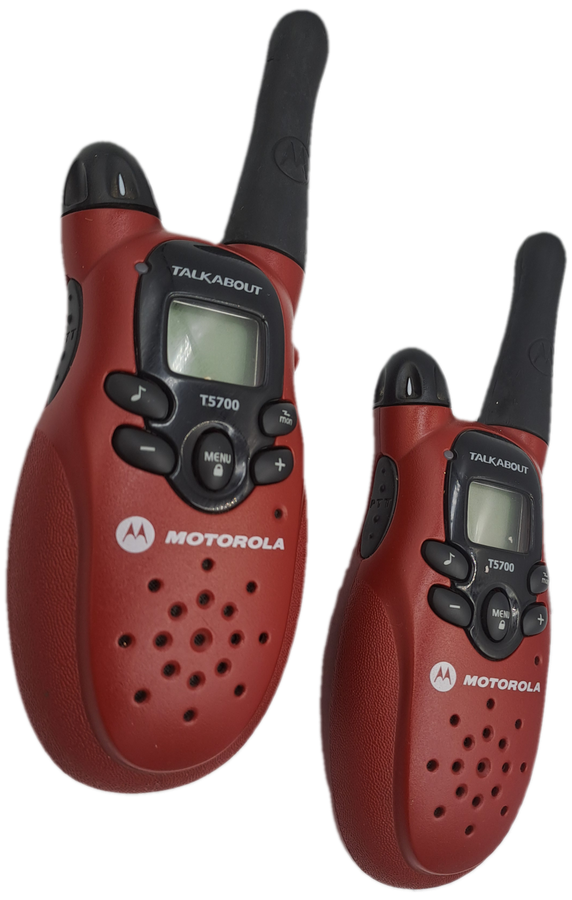 Pre-owned Vintage Motorola Talkabout Two-way Radio Model T5600 -working