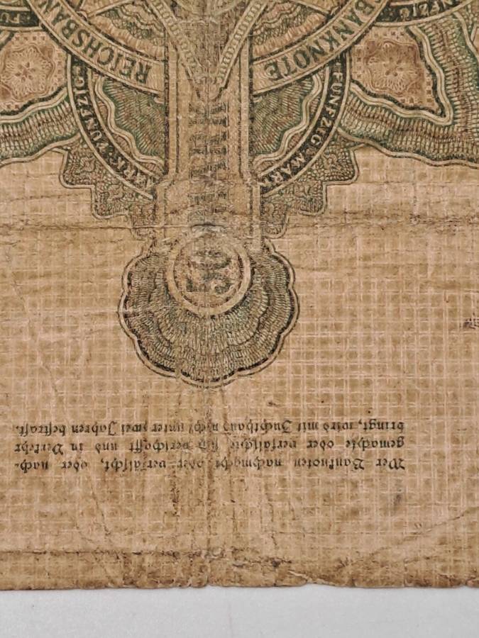 1906 Germany 50 Mark Reichsbank Bank Note