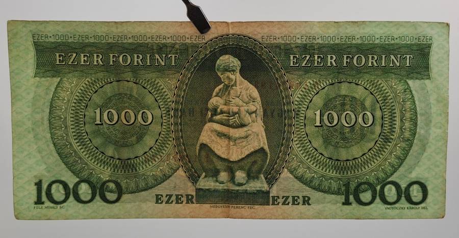 1983- Hungary 1000 Forint Banknote