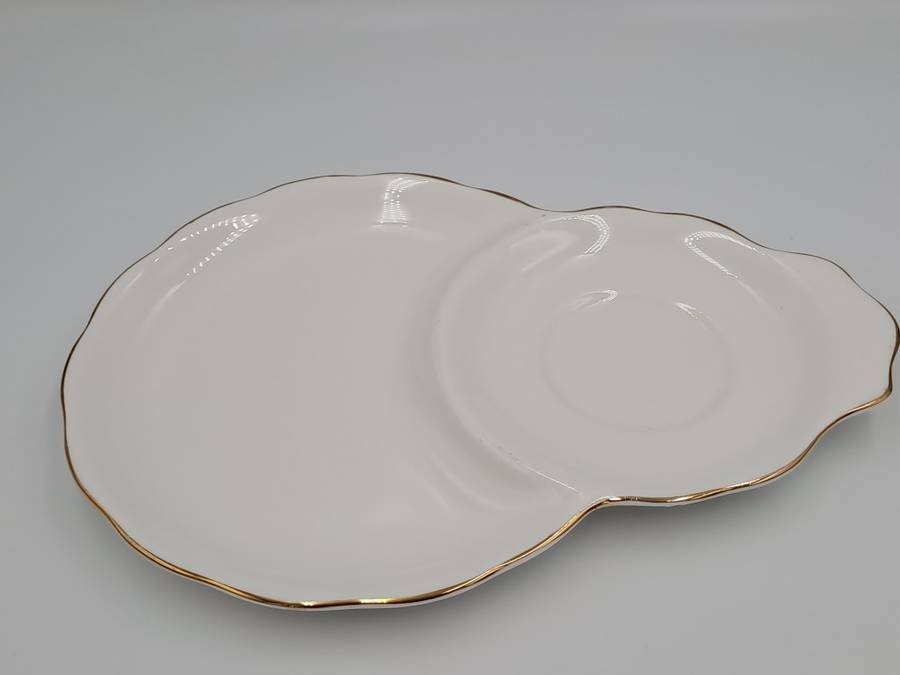 Vintage Royal Albert Tennis/Snack Set Val d`Or White and  Gold trim (2 Available)