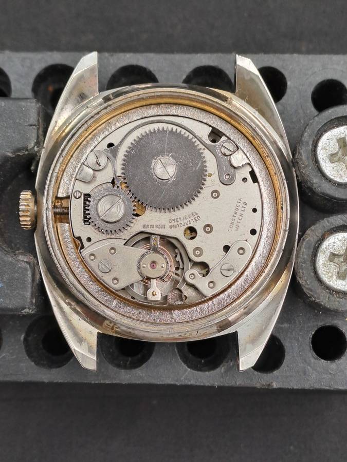 Vintage Mens Rottery Swiss Made Manual Wind Watch -Working -17 Jewels