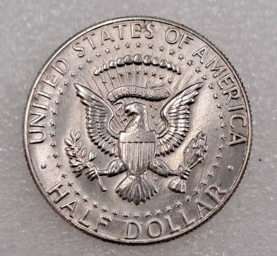 1969 United States ½ Dollar `Kennedy Half Dollar` 40% Silver