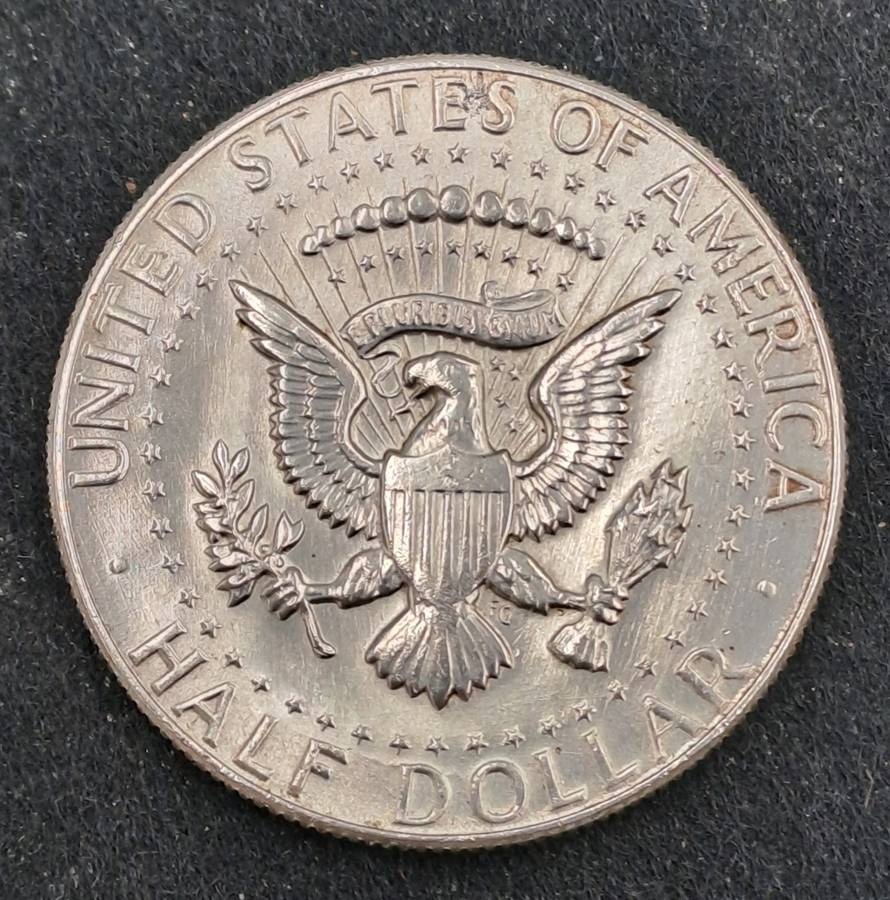 1969 United States ½ Dollar `Kennedy Half Dollar` 40% Silver