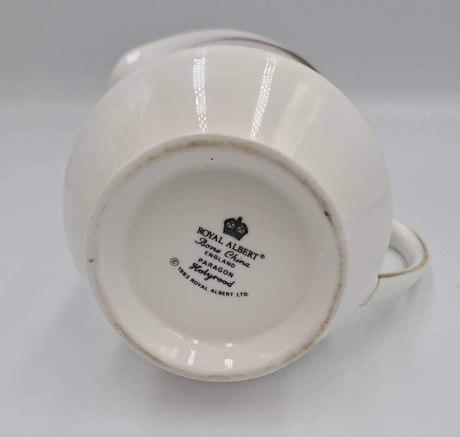 Vintage 1984 Royal Albert Holyrood Fine Bone China Tea Creamer.