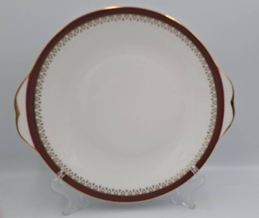 Vintage 1984 Royal Albert Holyrood Fine Bone China Cake Plate.
