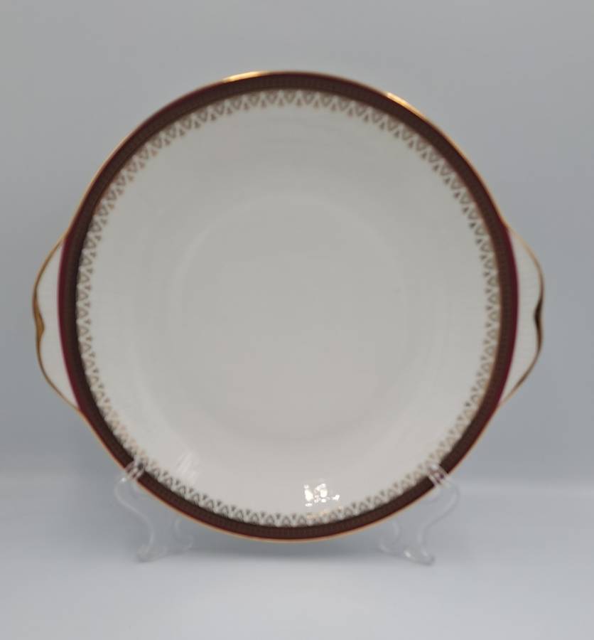 Vintage 1984 Royal Albert Holyrood Fine Bone China Cake Plate.