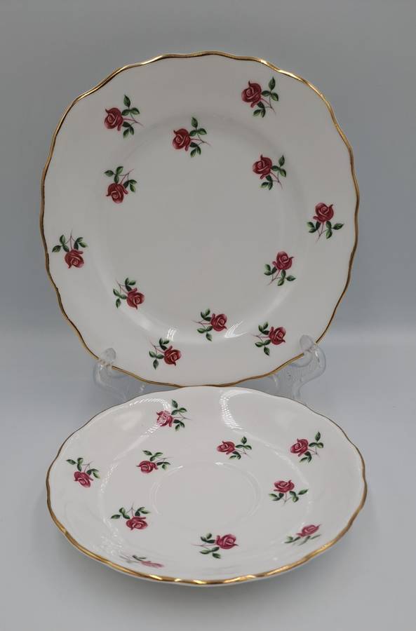 Vintage COLCLOUGH Bone China TRIO Made in England   ( 6 Available) Excellent Condition