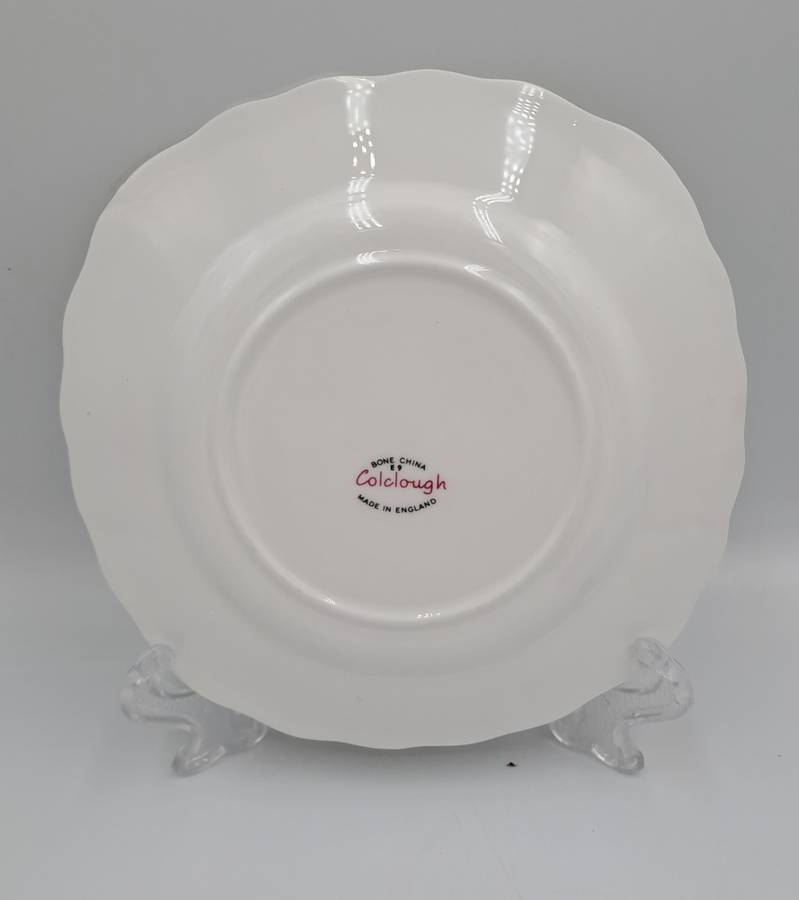 Vintage COLCLOUGH Bone China TRIO Made in England   ( 6 Available) Excellent Condition